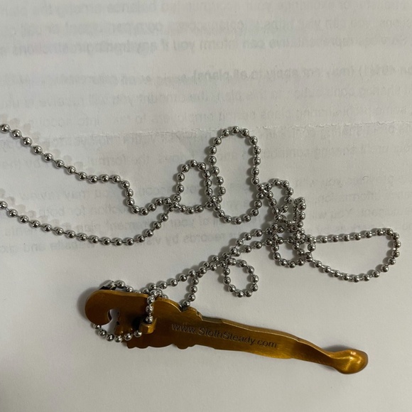 Mini Spoon Pendant Necklace The Tiny Mad Cat Inspired by Alice in Wonderland - Picture 5 of 5